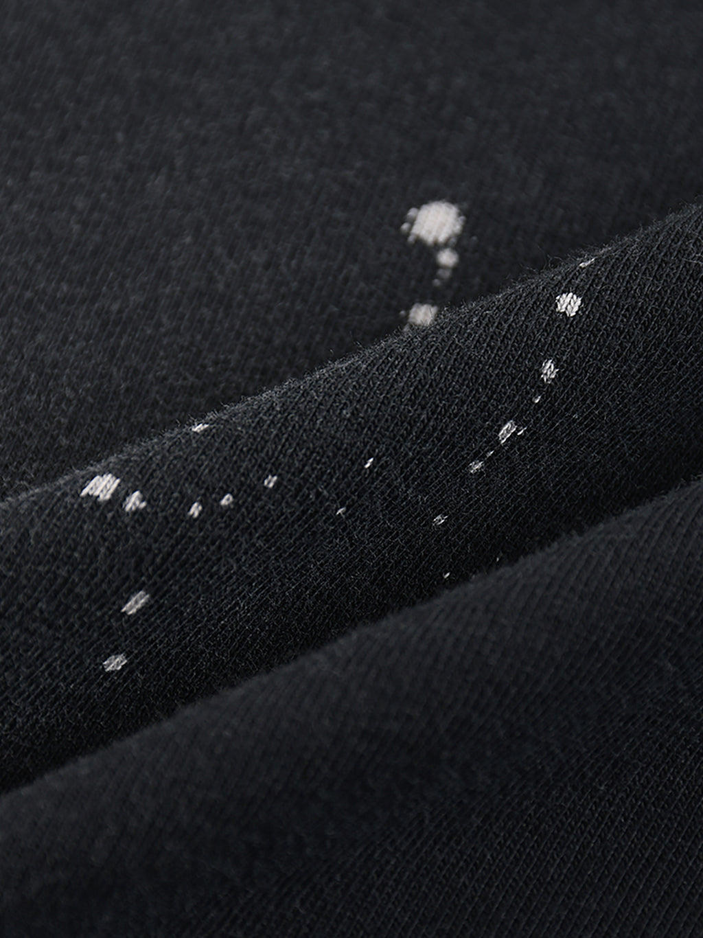 Yacoby Hand-Frayed Sunfade Paint Splatter T-Shirt