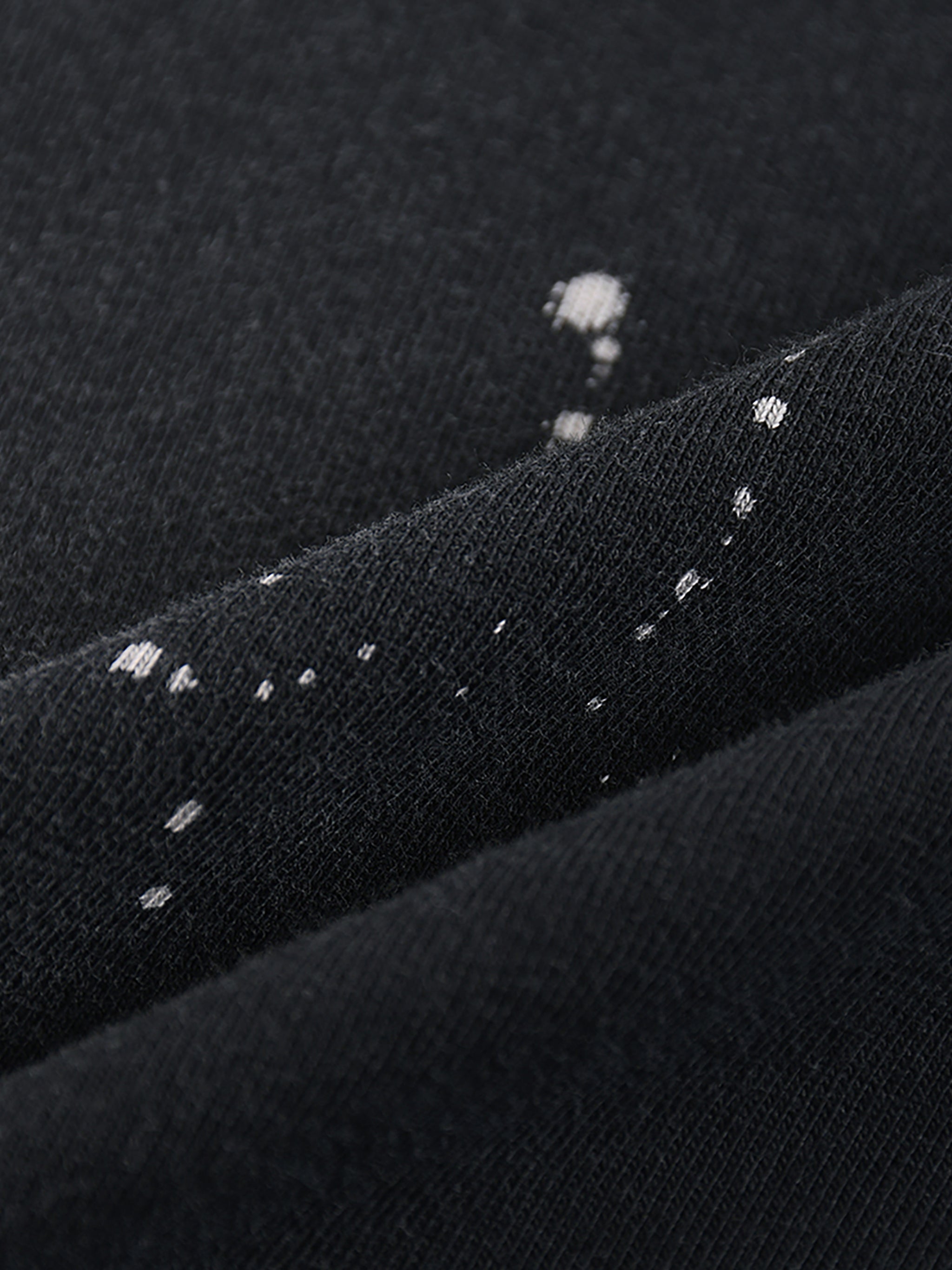 Yacoby Hand-Frayed Sunfade Paint Splatter T-Shirt