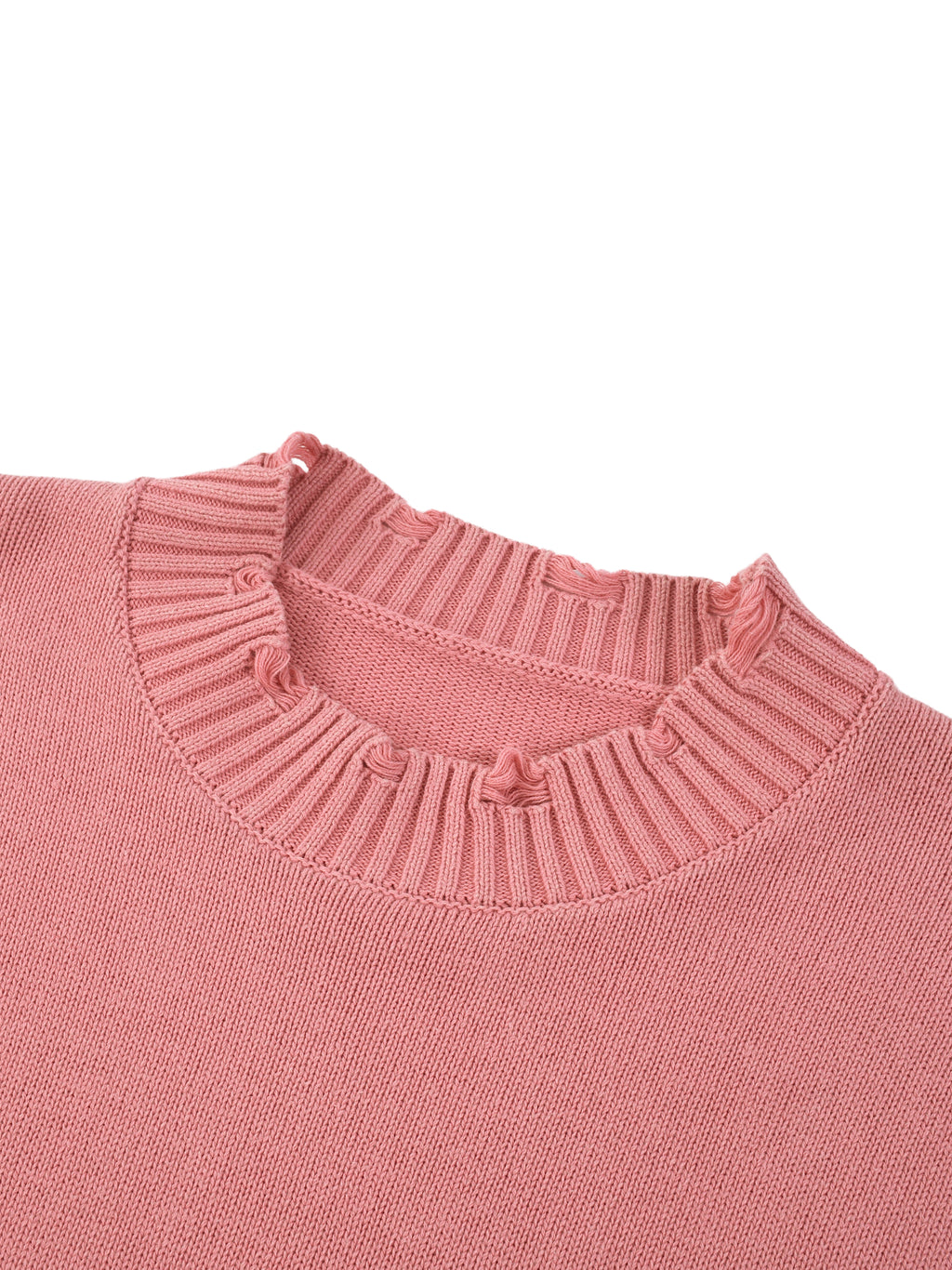 Yacoby Vintage Hand-Frayed Sweater