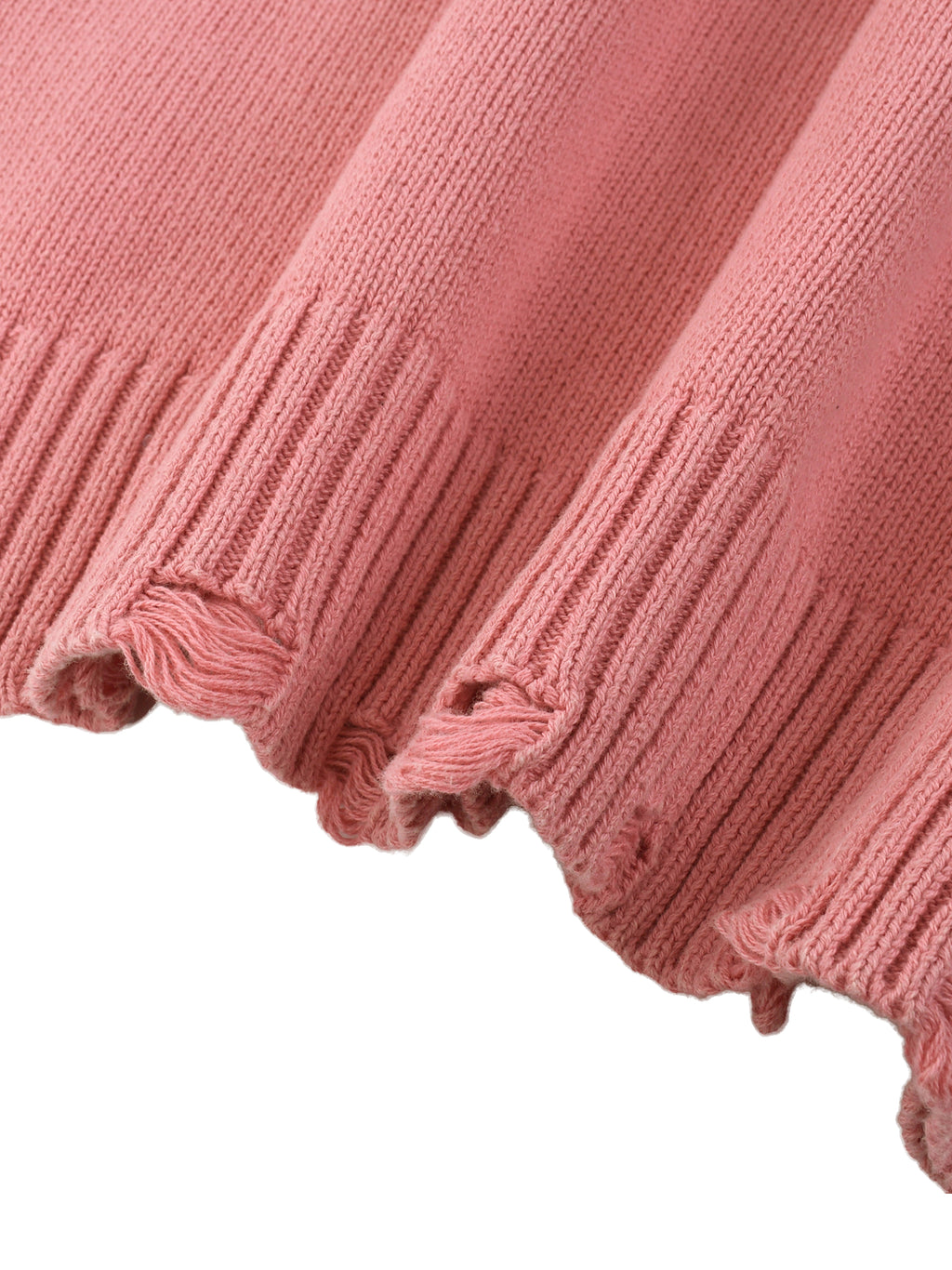 Yacoby Vintage Hand-Frayed Sweater