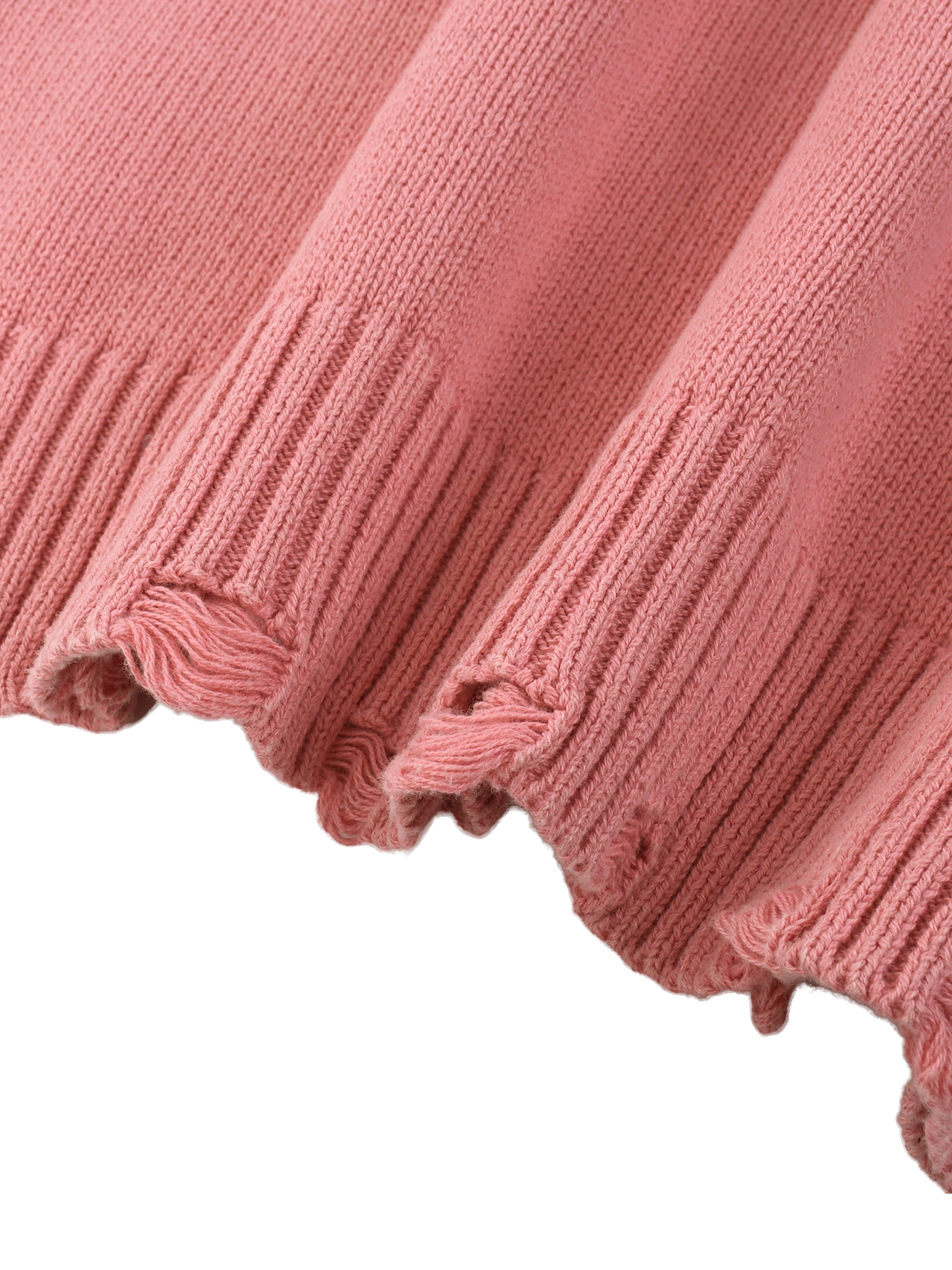 Yacoby Vintage Hand-Frayed Sweater