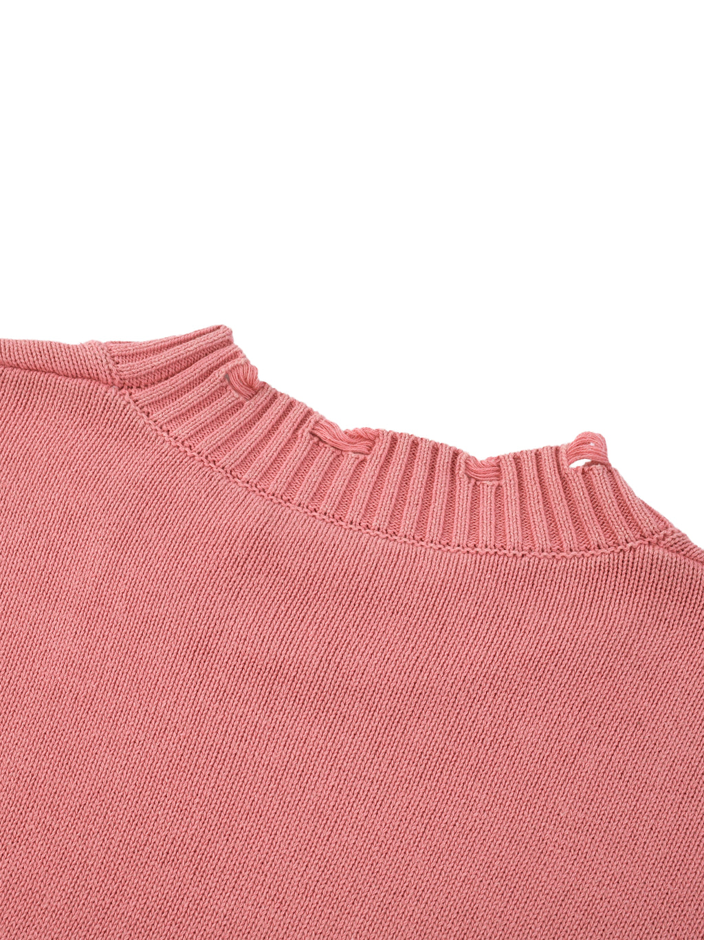 Yacoby Vintage Hand-Frayed Sweater